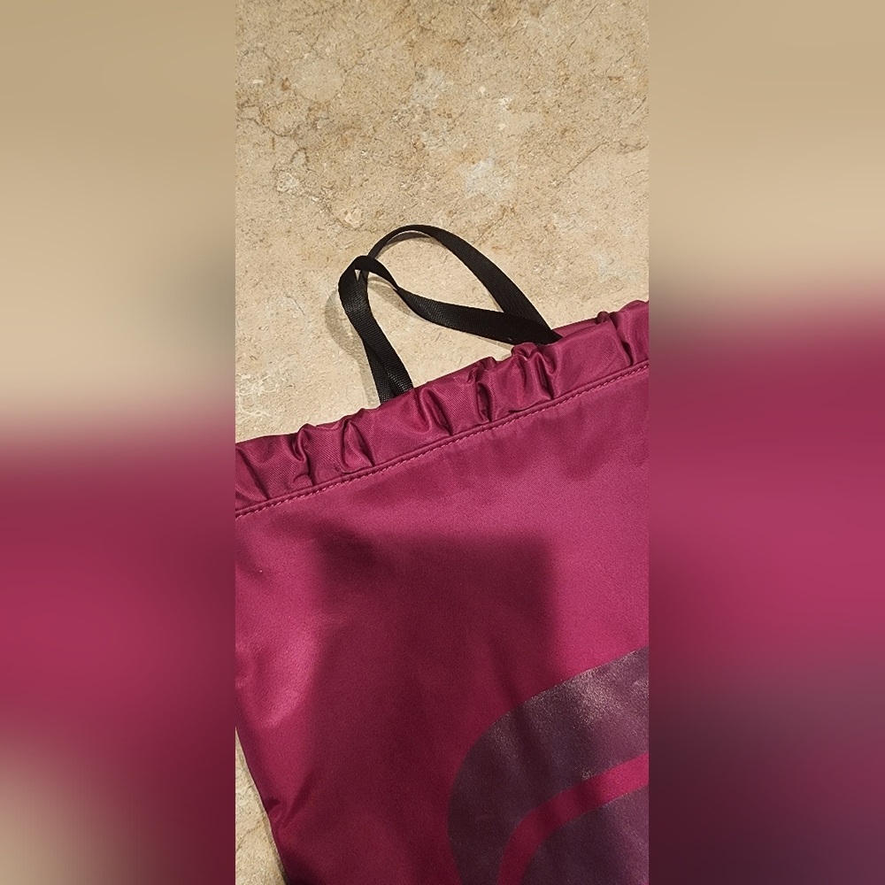Fabletics Pink Drawstring Bag - image 2